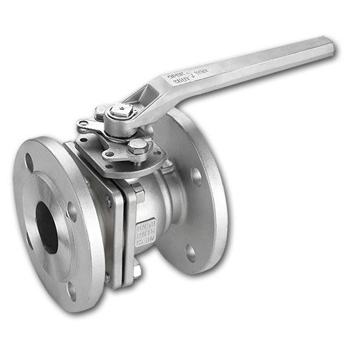 ANSI Mounting Pad Flange End 2PC Ball Valve