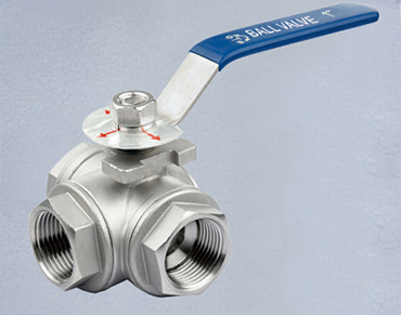 3 Way Ball Valve Reduce Port