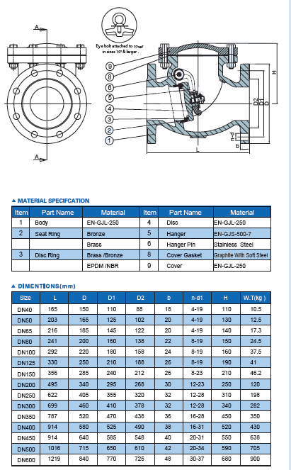 BS Check Valve